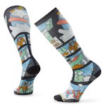 Smartwool - Chaussettes de ski MerinoTargeted Cushion Winter Adventure Print OTC