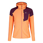 Montura - Spitze Hooded Maglia Woman (Melon/Vinaccia)