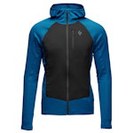 Black Diamond - Men's Coefficient LT Hybrid Hoody (Kingfisher-Black)